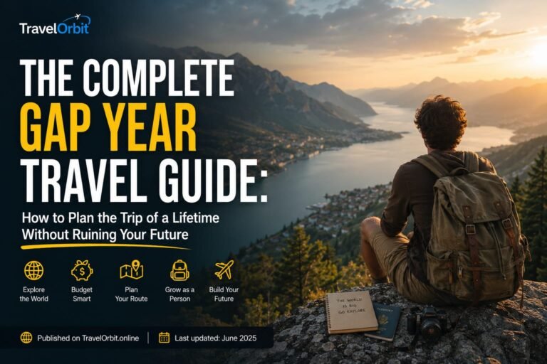 The Complete Gap Year Travel Guide: How to Plan the Trip of a Lifetime Without Ruining Your Future